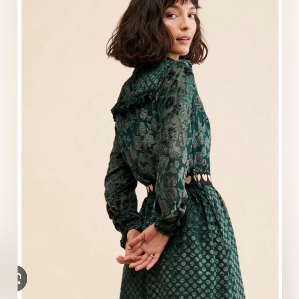 Emily Lovelock size S Devore dress